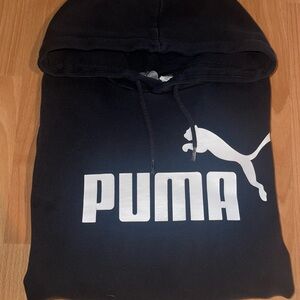 Boys Black Puma SweatShirt